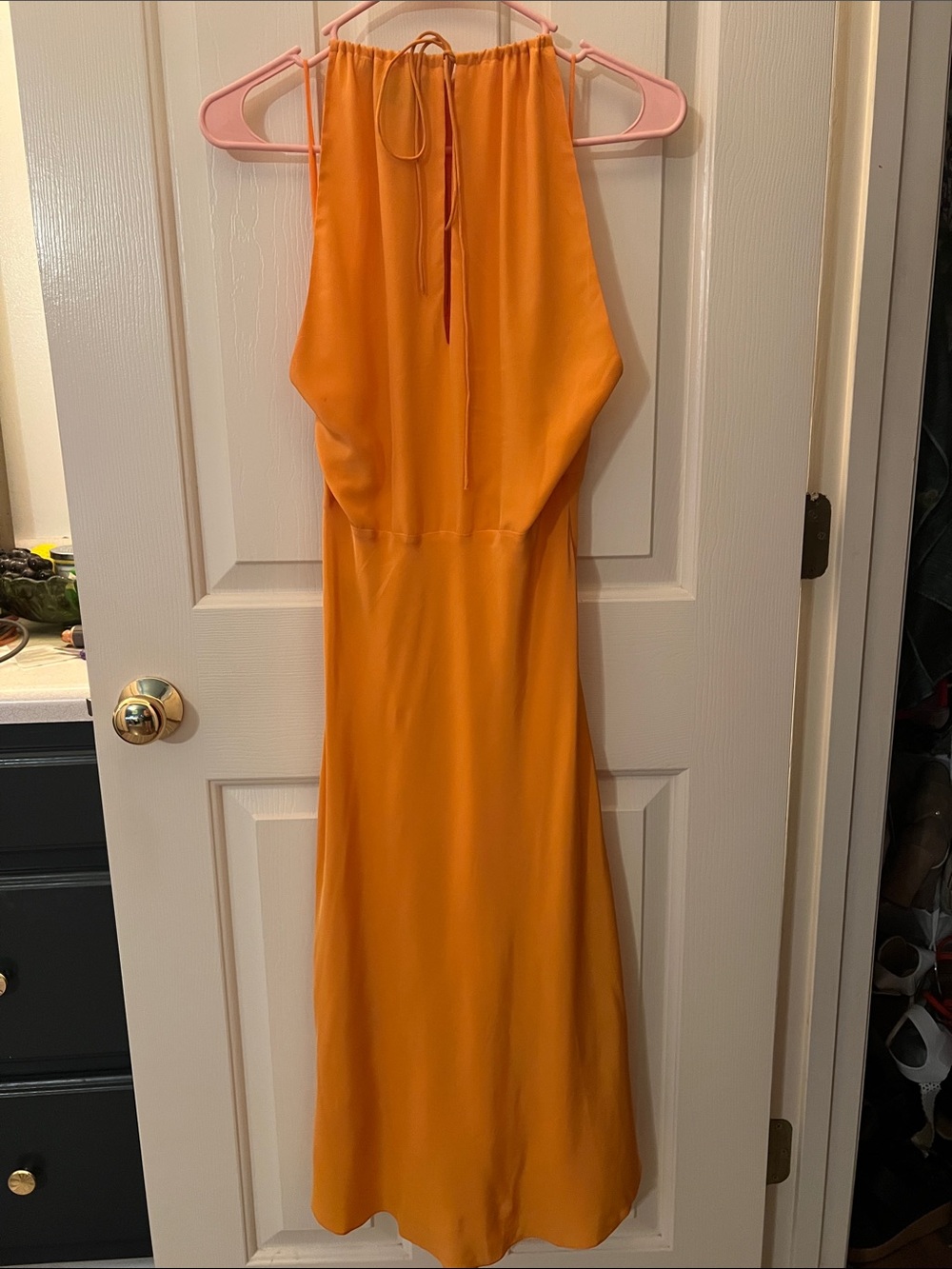 Y2K Ralph Lauren Bias Cut Silk Dress - Picture 2 of 12